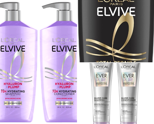 Hair products I love cover photo collage