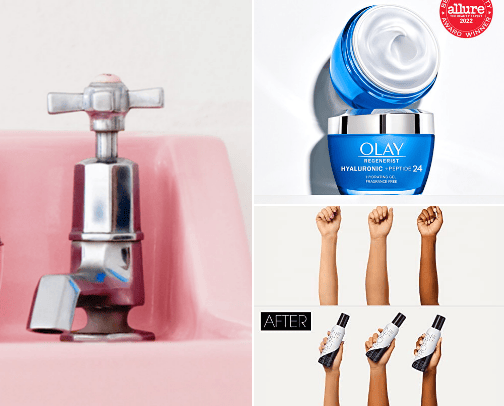 Body care cover photo collage
