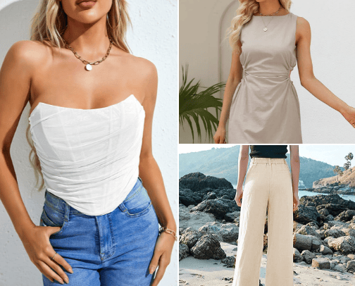 Cute clothes from Amazon cover photo collage