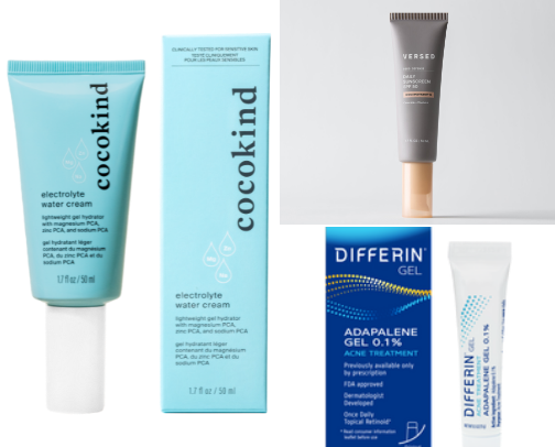 Skin care products that have actually worked for me. cover photo collage