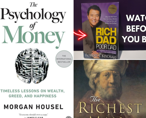 Best Personal Finance Books: Money Books to Build Wealth in 2026 cover photo collage