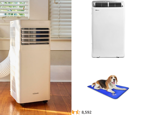 Staying Cool in the Summer Heat cover photo collage