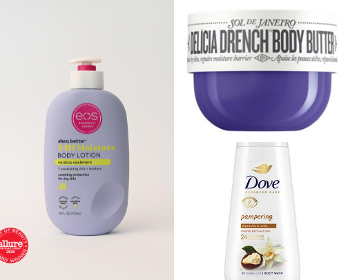 Fav body care 💕 cover photo collage
