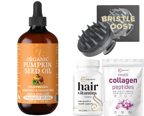 Hair & Scalp cover photo collage
