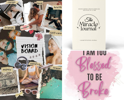 New Year Vision cover photo collage