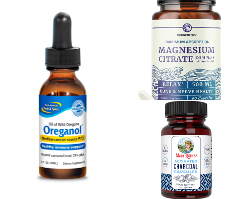 Natural remedies cover photo collage