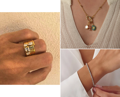 Jewelry you need to elevate your basic looks💎💍 cover photo collage