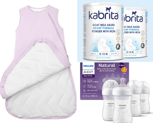Baby must haves! cover photo collage