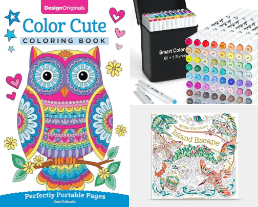 Coloring cover photo collage