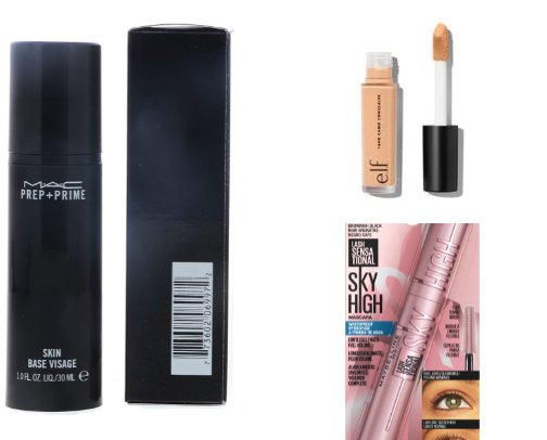 My everyday makeup collection cover photo collage