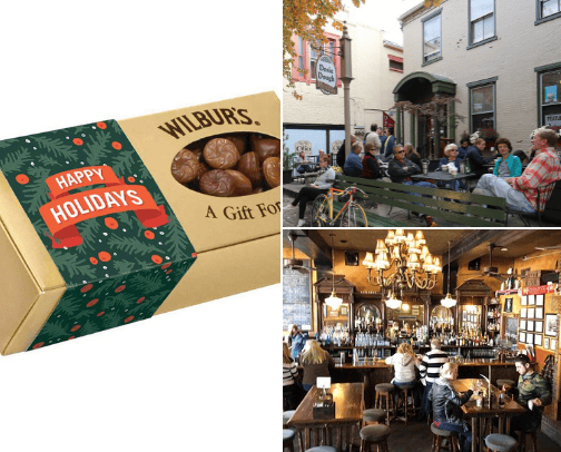 Visit Lititz PA voted  coolest small town in America! cover photo collage