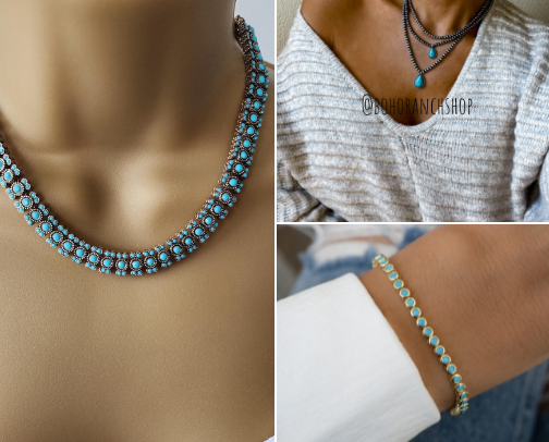 Turquoise Dreams & Western Things cover photo collage