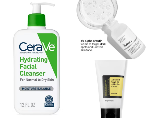 Best combination of skincare products for dry skin cover photo collage