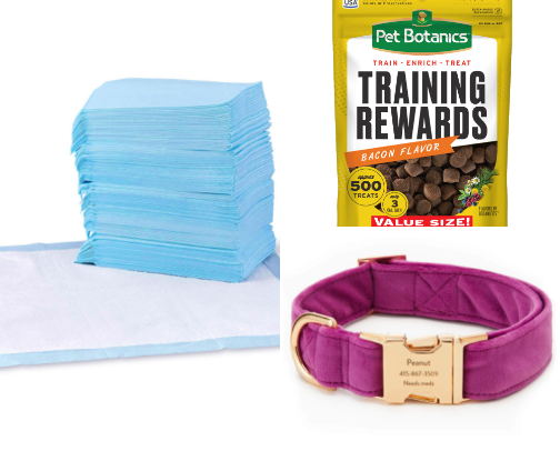 Puppy Supplies cover photo collage