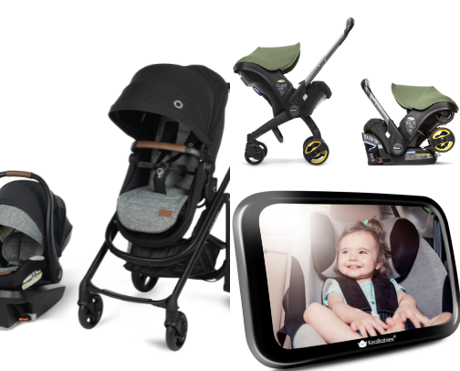 Baby items cover photo collage