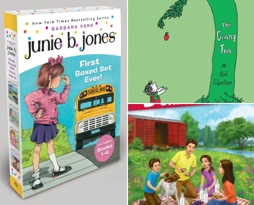 Teacher Book Favorites (for Kids) cover photo collage