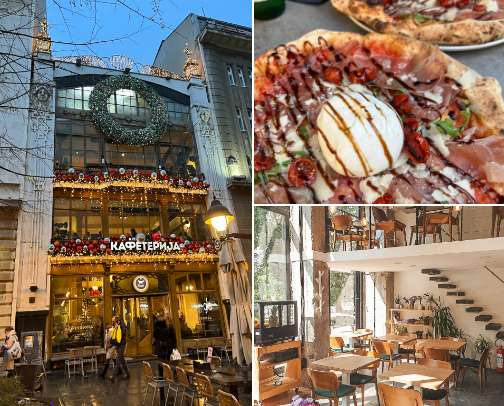 Beogradski vodič za uživanje: Kafa☕️ i Hrana🍽️ cover photo collage