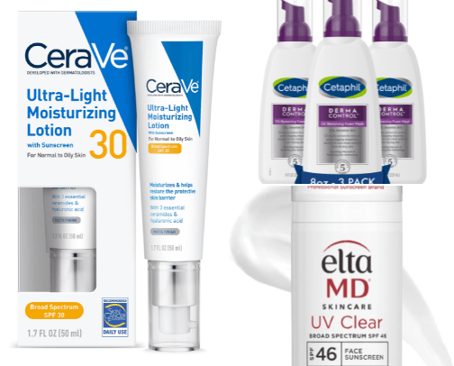 Top 2024 Dermatologist Approved Skincare for Oily and Sensitive Skin cover photo collage
