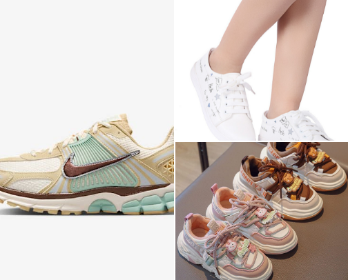 "Kicks Kids Crave - For Boys and Girls" cover photo collage