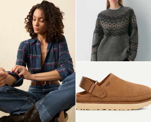 Cozy fall & winter fashion finds! cover photo collage