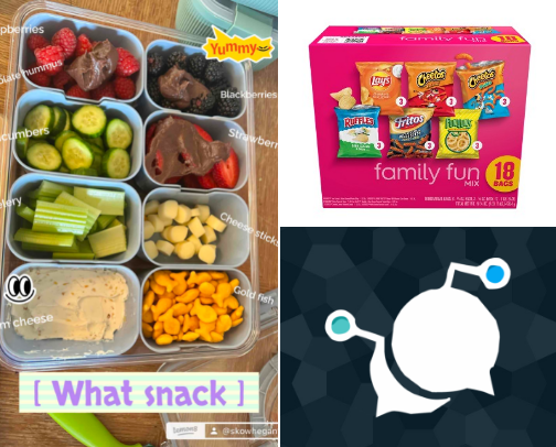Do you like snacks? Come check out what I put my snacks in and where I get my ideas from! cover photo collage