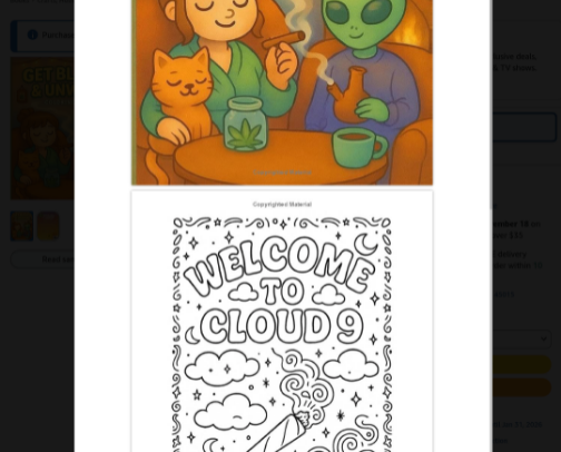 The ultimate stoner girl gift set cover photo collage