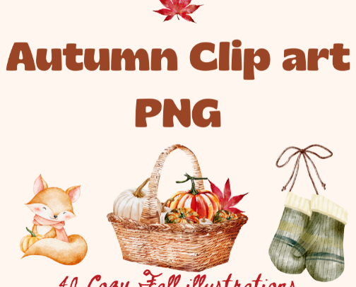Clip art-Digital dowload cover photo collage