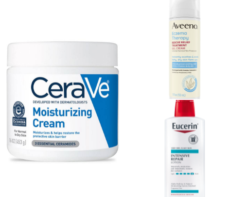 Eczema/Sensitive Skin Products cover photo collage