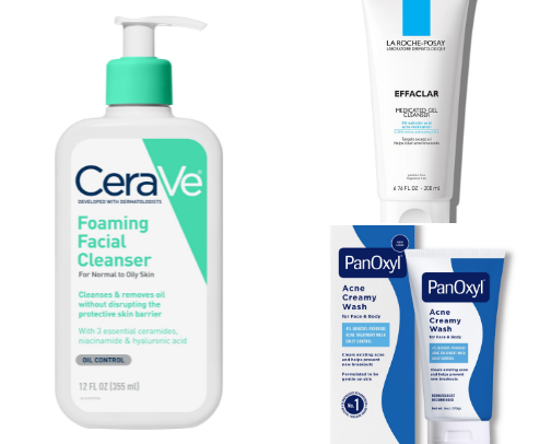Skin & Self-Care for Active Cystic Acne (PCOS-Related) cover photo collage