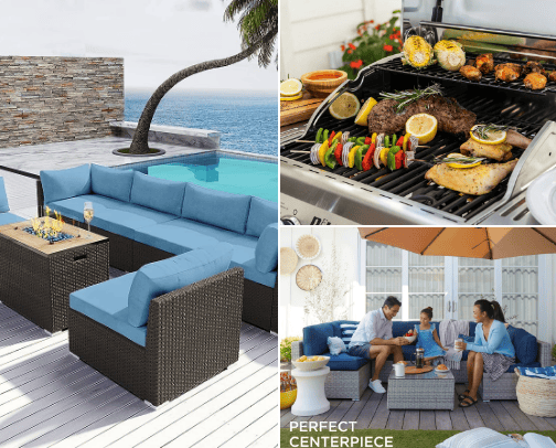 Dream Backyard BBQ cover photo collage