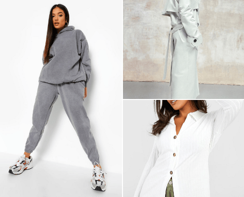 boohoo finds cover photo collage