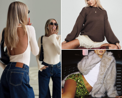 winter essentials 🫧☁️💌 cover photo collage