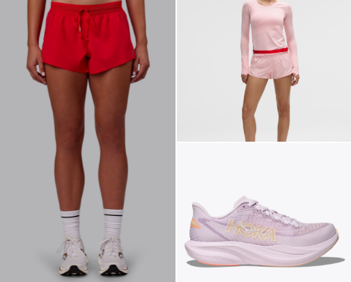 runner girl essentials cover photo collage