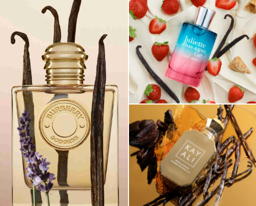 Sephora's most decadent vanilla scents 🍦🍮🍰🍪 cover photo collage