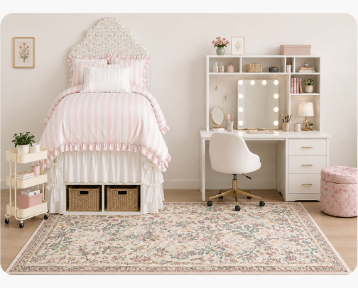 Dorm Essentials cover photo collage