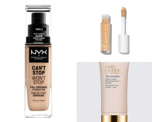 makeup products on a budget! cover photo collage