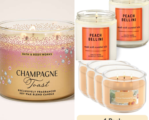 Best candles cover photo collage