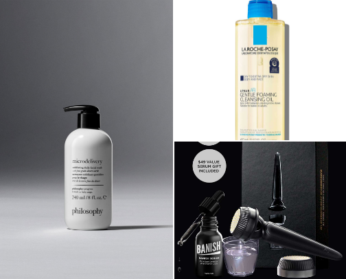 Skincare for acne, hyperpigmentation, and scarring ✨ cover photo collage