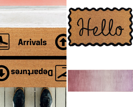 Rugs and Welcome Mats cover photo collage