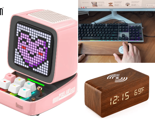 Cool setup products cover photo collage