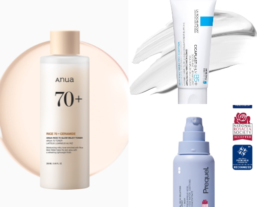 The ONLY Skincare for sensitive skin cover photo collage