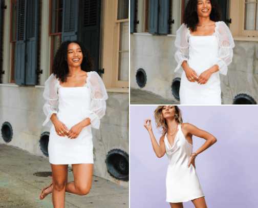 Engagement and wedding cover photo collage