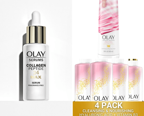 Cosmetics cover photo collage