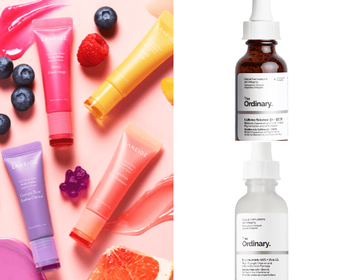 Skin care cover photo collage