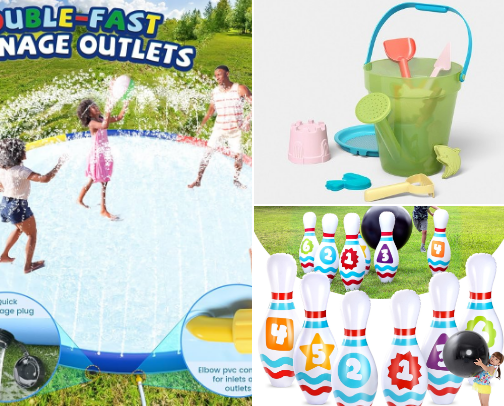 ☀️ Summer Must-Haves for Kids | Fun + Useful Finds 🏖️💦 cover photo collage