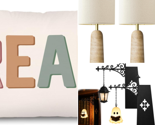 Everything You Need for a Cozy Book Nook Makeover cover photo collage