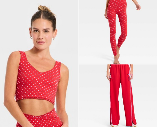 The Viral Target Valentine’s Day Workout Sets cover photo collage