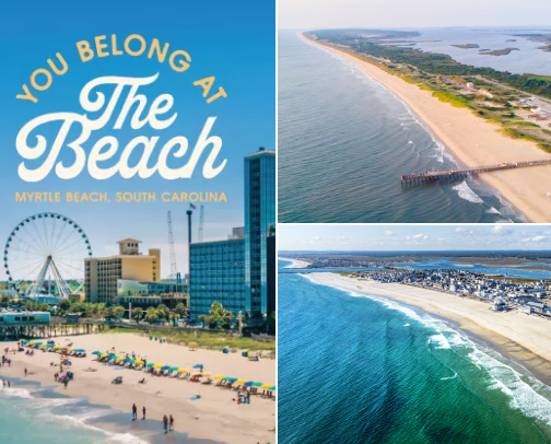 Top 5 beaches cover photo collage