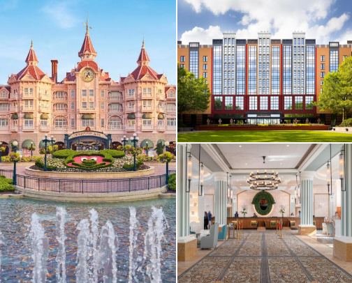 Disneyland Paris Hotels cover photo collage
