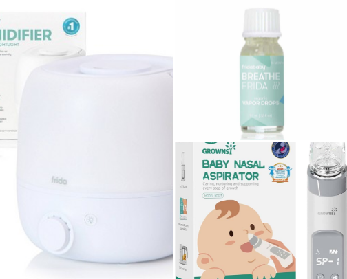 Toddler Necessities During Sickness cover photo collage